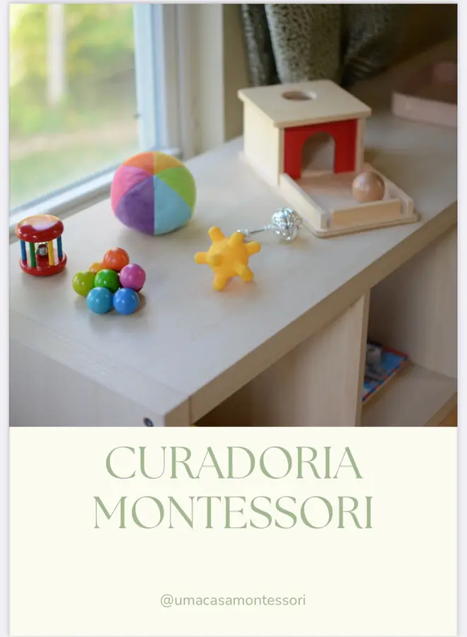 Capa da Curadoria Montessori